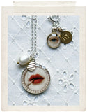 LIPS WITH CIGARETTE